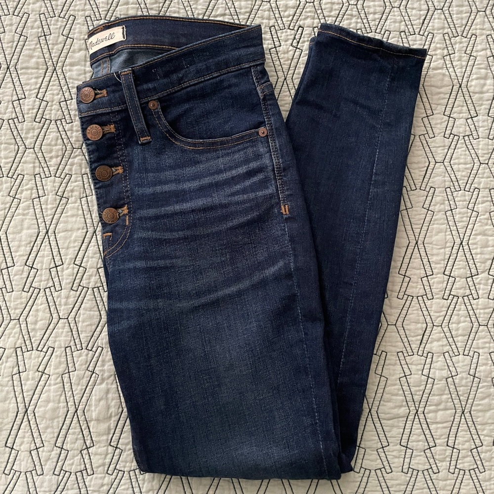 Madewell 9’ High Rise Skinny Jeans